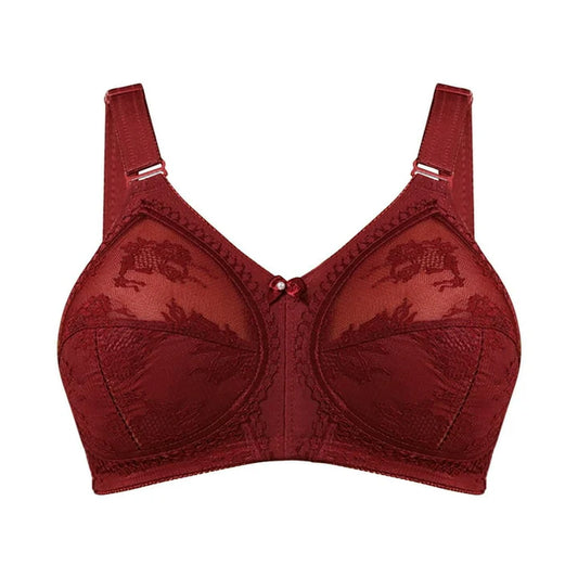 Maroon - Triumph Women's Non-Wired Bra